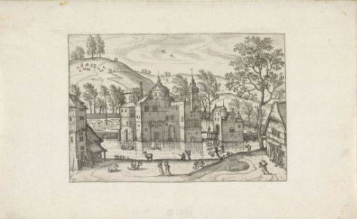 Landscape with a Castle Surrounded by Water