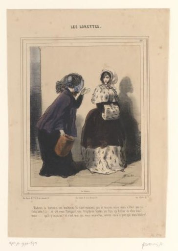 Two ladies speaking to each other on the street