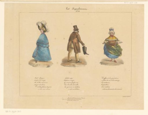 Two women and a man, with their physical characteristics described