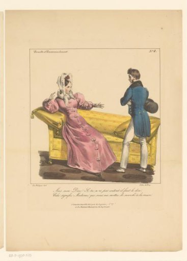Man and woman having a quarrel