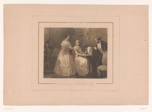 Two women making music