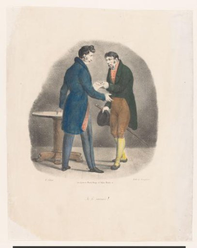 Young man receiving a letter