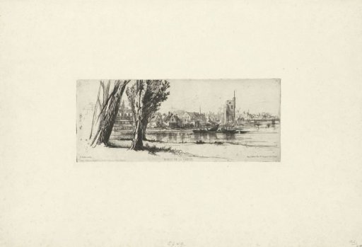 Bank of the Thames at Fulham