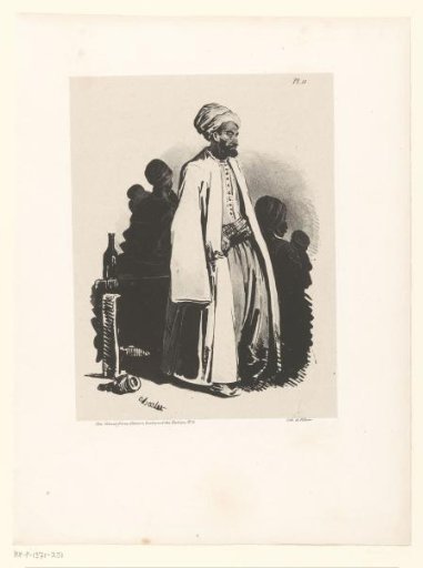 Standing Turkish man