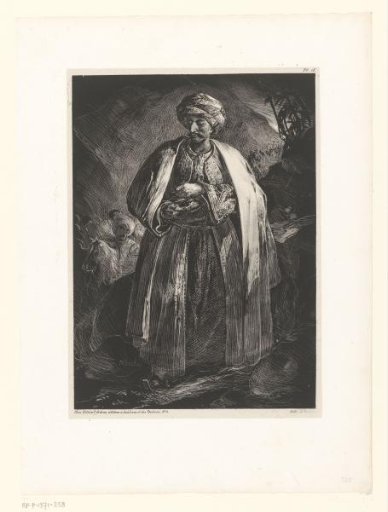 Standing Turkish man