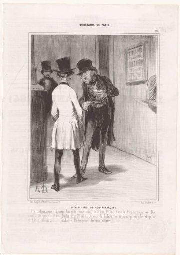 Ticket seller at entrance of theatre