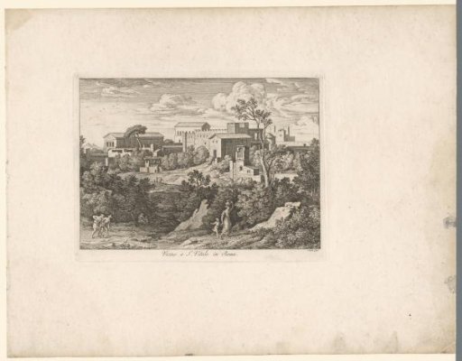 View of the Basilica di San Vitale in Rome