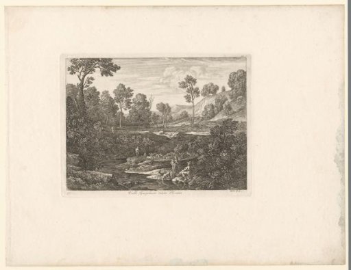 View of a Valley in Olevano Romano