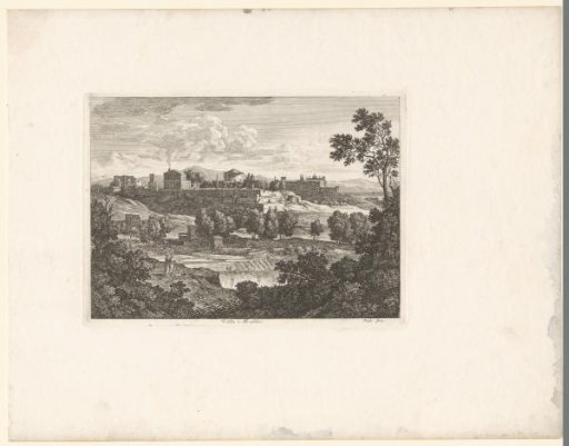 View of the Villa Celimontana in Rome