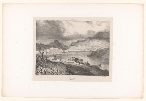 View of the lake of Aydat