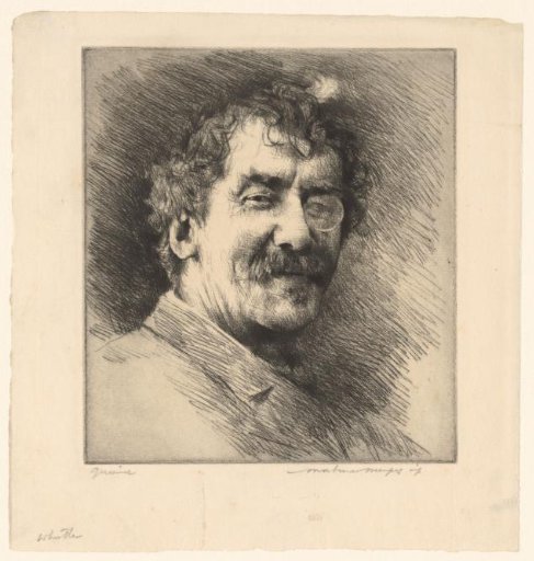 Portrait of James McNeill Whistler