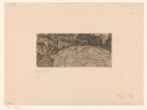 Old road at Auvers