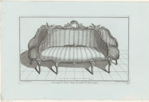 Bench with three seats