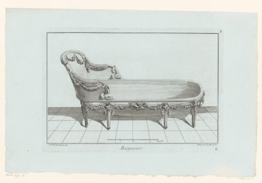 Bathtub with dolphins