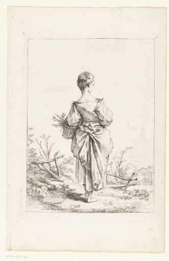 Young Girl with a Basket