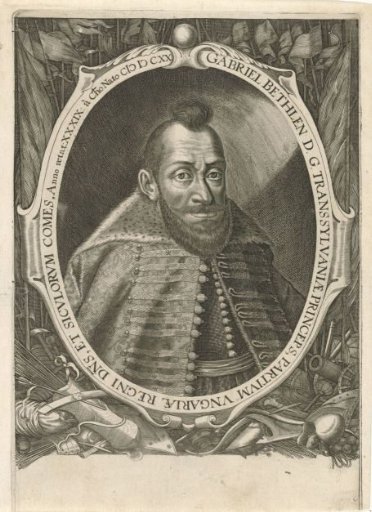 Portrait of Gabriel Bethlen, Prince of Transylvania