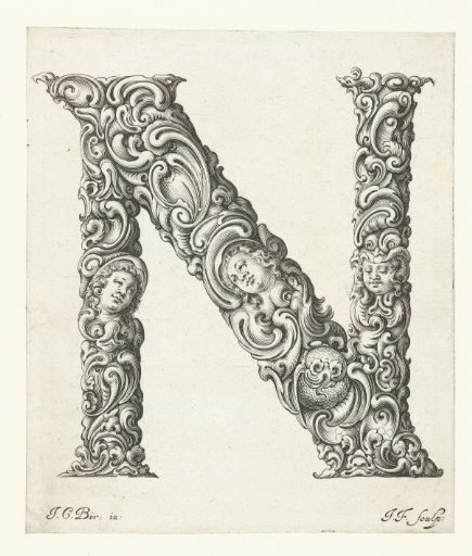 Letter N
