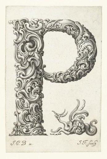 Letter P