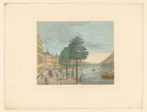 View of the Herengracht near the Spiegelstraat in Amsterdam