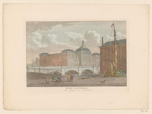 View of the Exchange in Rotterdam