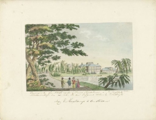 View of Soestdijk Palace