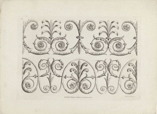 Two ornamental borders