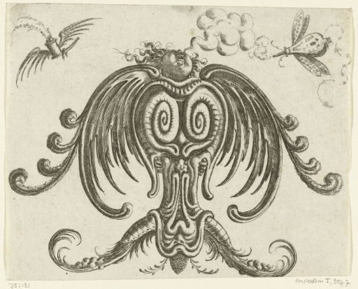 Angel looking upwards
