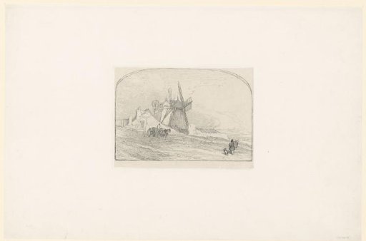 Two windmills near Great Yarmouth