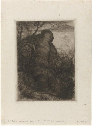 Woman under a Tree