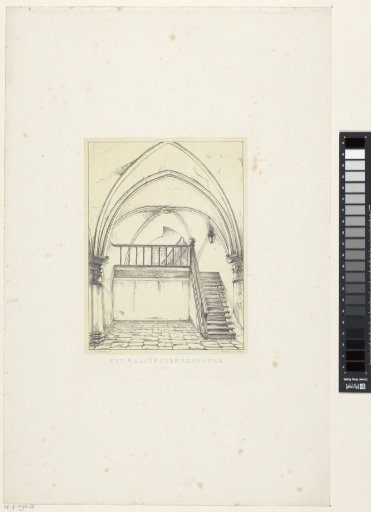 Interior of the Mariënborn Monastery in Dordrecht