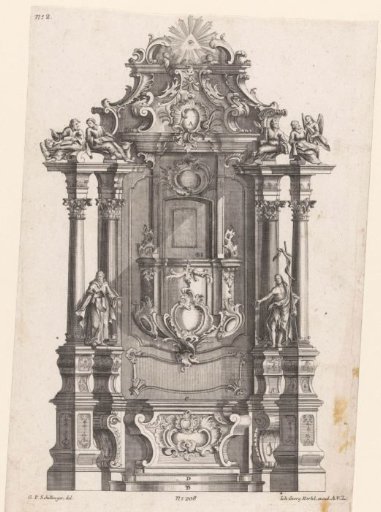 Pulpit-altar with the all-seeing eye