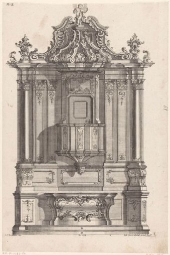 Pulpit-altar with the Christ Child