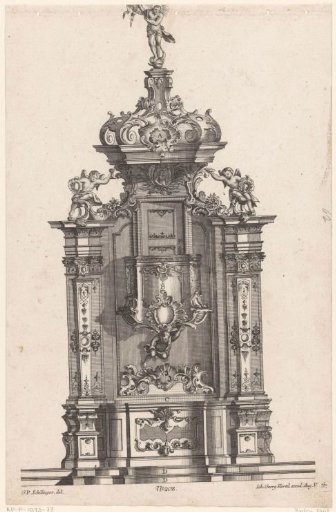 Pulpit-altar with Christ