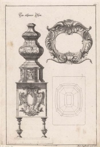 Stove and cartouche