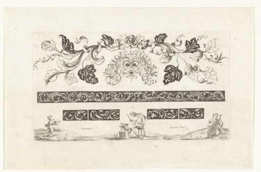 Leaf scrolls