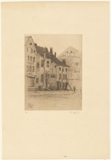 Old Houses on the Place Verte, Verviers