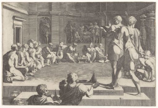 The Banquet of Alexander the Great in Persepolis