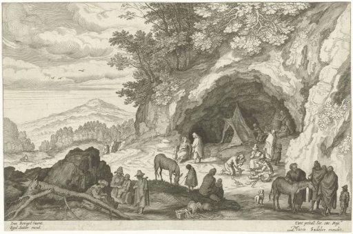Landscape with a Group of Roma