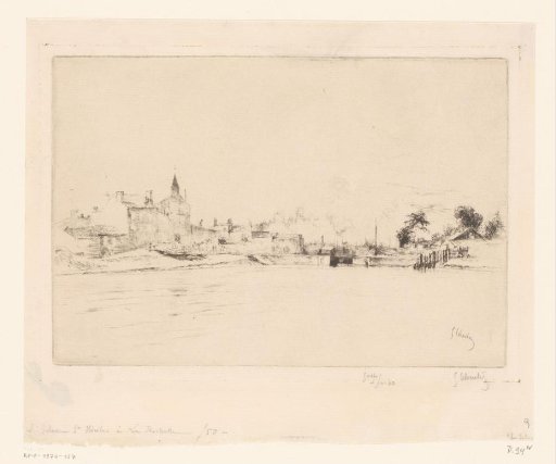View of Saint-Nicolas in La Rochelle