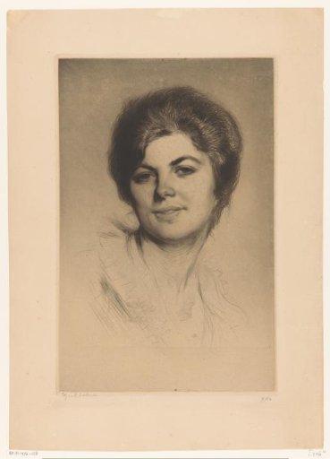 Portrait of a Smiling Young Woman