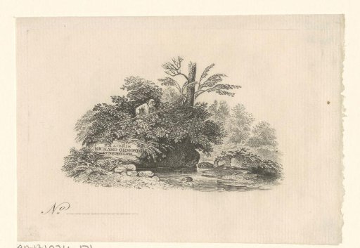Bookplate of Richard Ormond