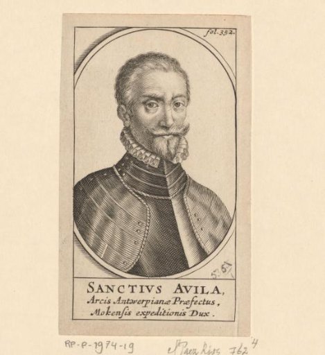 Portrait of Sancho d'Avila