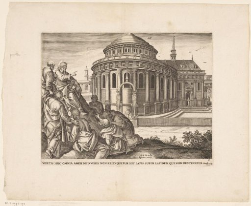 Christ Foretells the Destruction of the Temple