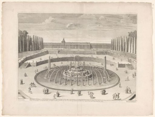 Fountain of Latona in the gardens of Versailles