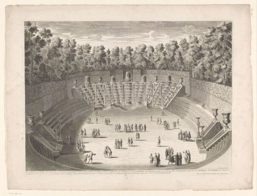 Amphitheatre in the gardens of Versailles