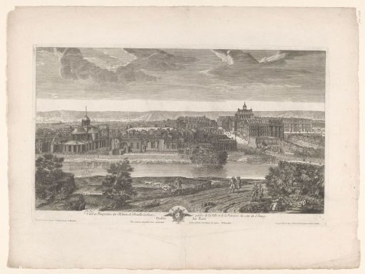 View of the Castle of Versailles