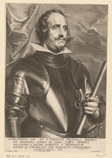 Portrait of Emanuel Frockas, Count of Feria