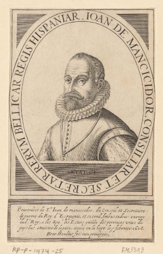 Portrait of Juan de Mancicidor at the Age of 61