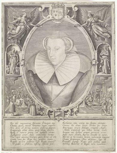 Portrait of Mary I Stuart, Queen of Scotland