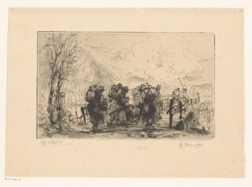 Soldiers on a Bridge